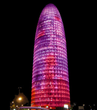 Torre Agbar. Foto de Kedin.es